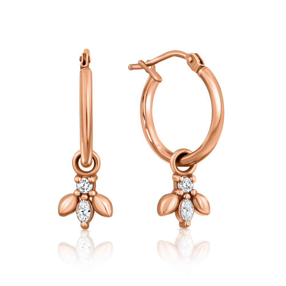 עגילי ג'ני תלויים