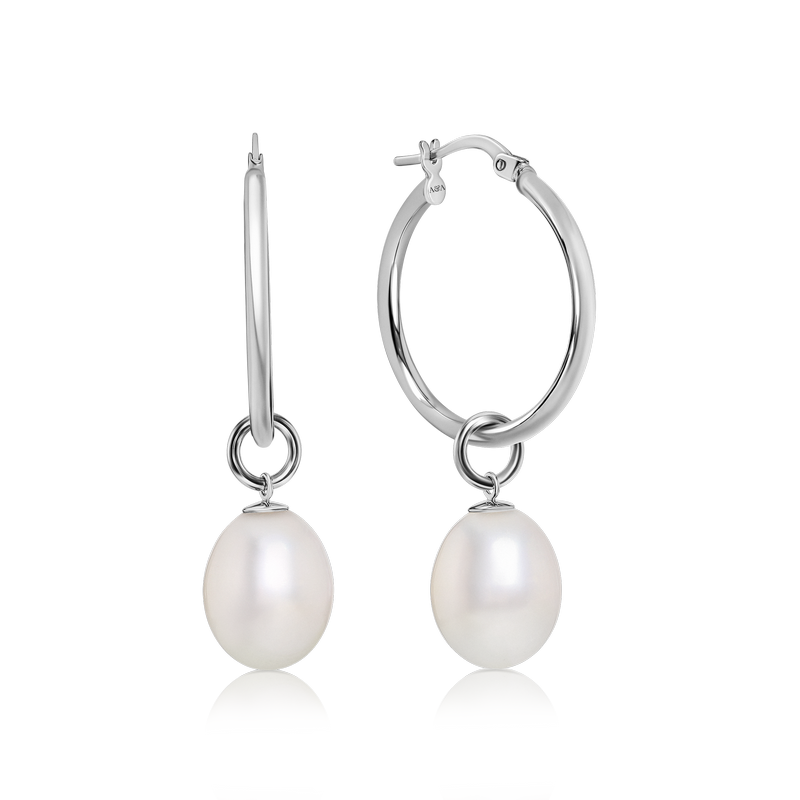 עגילי גיפסי פנינה