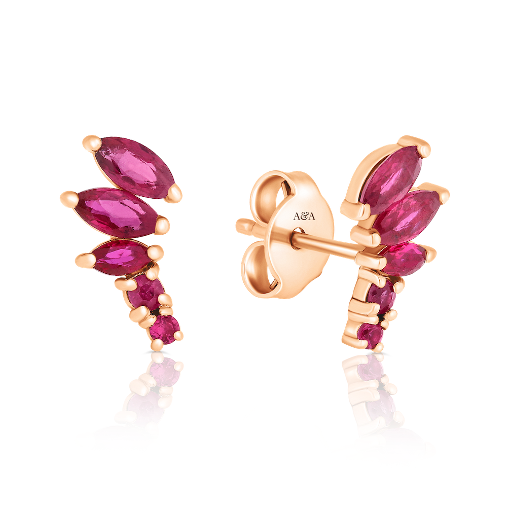 עגילי ננסי רד