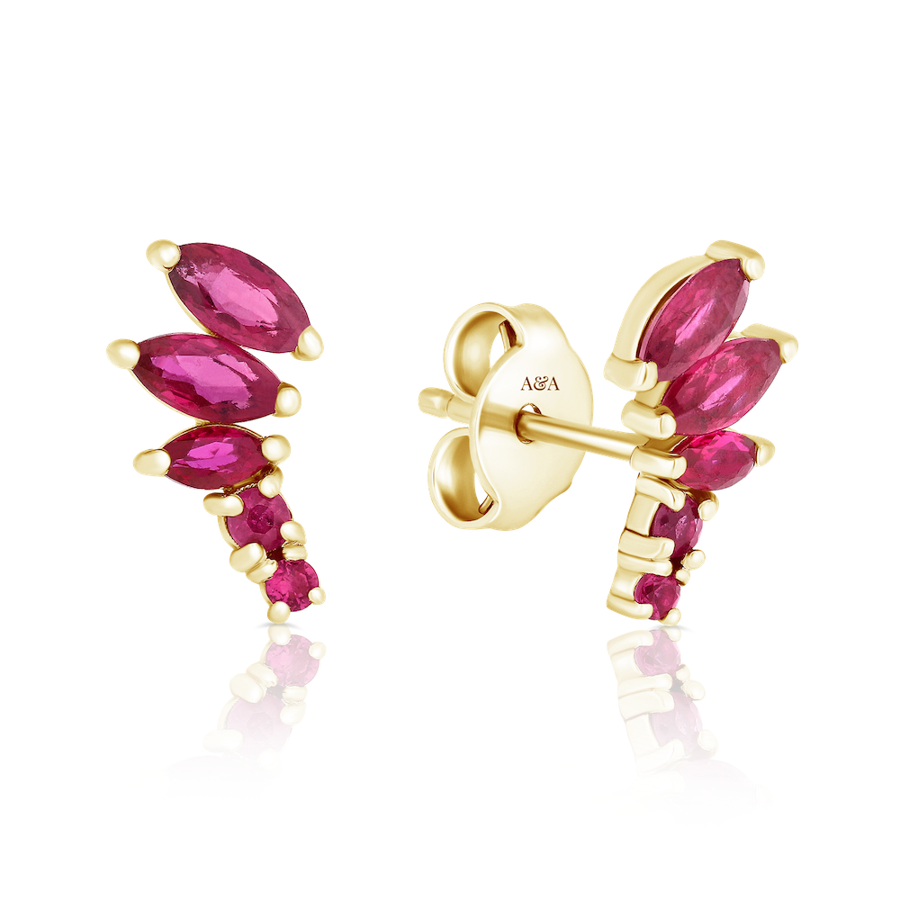 עגילי ננסי רד